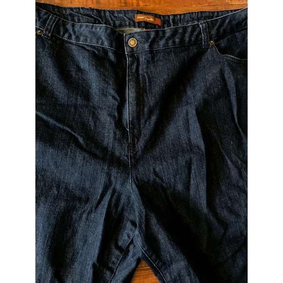 Liz & Me Womens Jeans Plus Sz 9 Average Pockets Straight Blue High Rise Casual - Picture 3 of 9